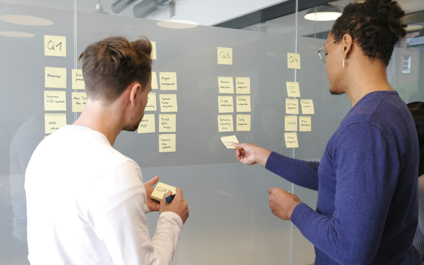IT team planning service improvements